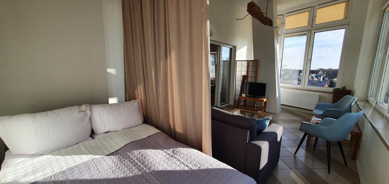 Holiday Home Statek 216 Z Antresola, Przy Plazy Miedzyzdroje Kültér fotó