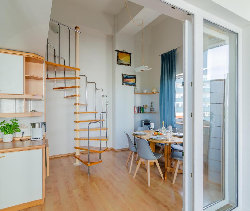 Holiday Home Statek 216 Z Antresola, Przy Plazy Miedzyzdroje Kültér fotó